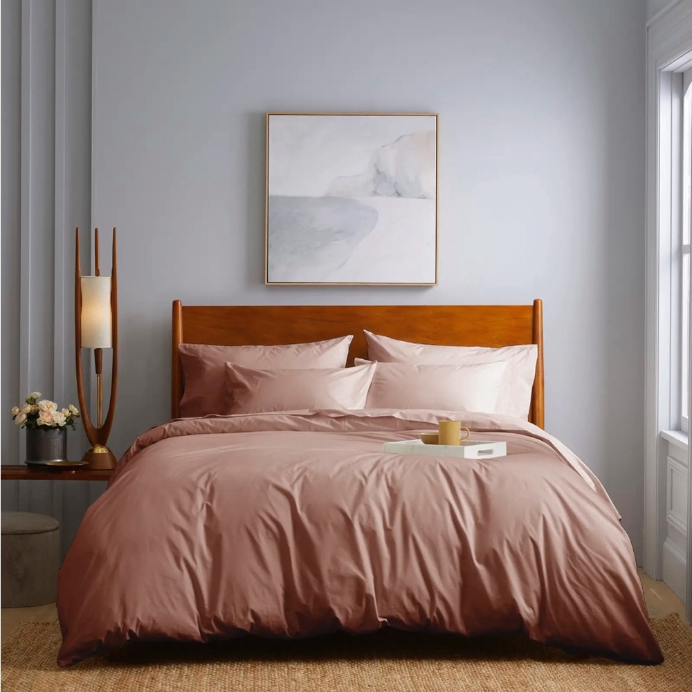 Quince Classic Organic Percale Duvet Cover - 100% Organic Cotton